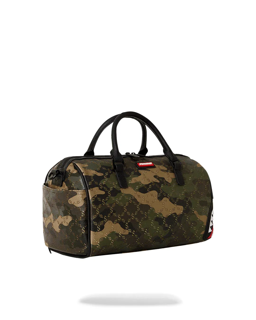 $ Pattern Camo Mini Duffle