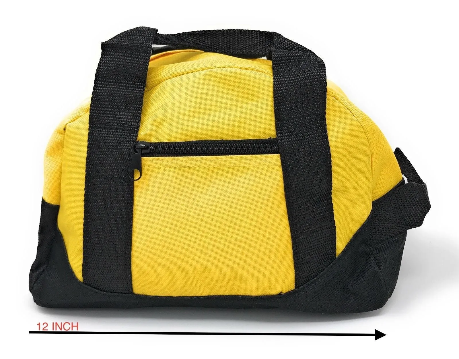 1 Dozen Duffle Bags Travel Sport Gym Carry Small 12 inch Wholesale Bulk