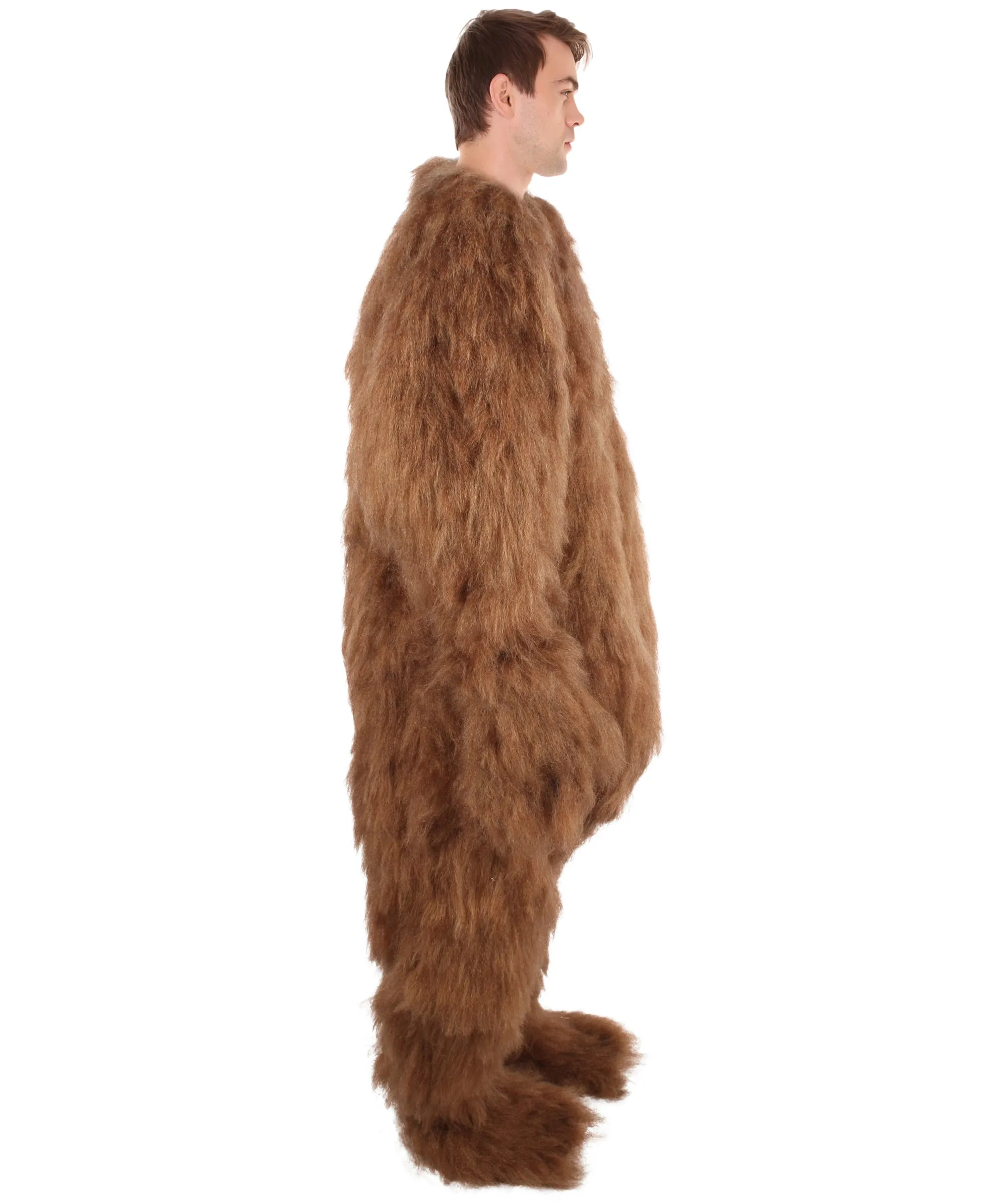 Adult Unisex Brown Dog Jumpsuit Costume I Perfect For Halloween I Flame-retardant Synthetic Fiber