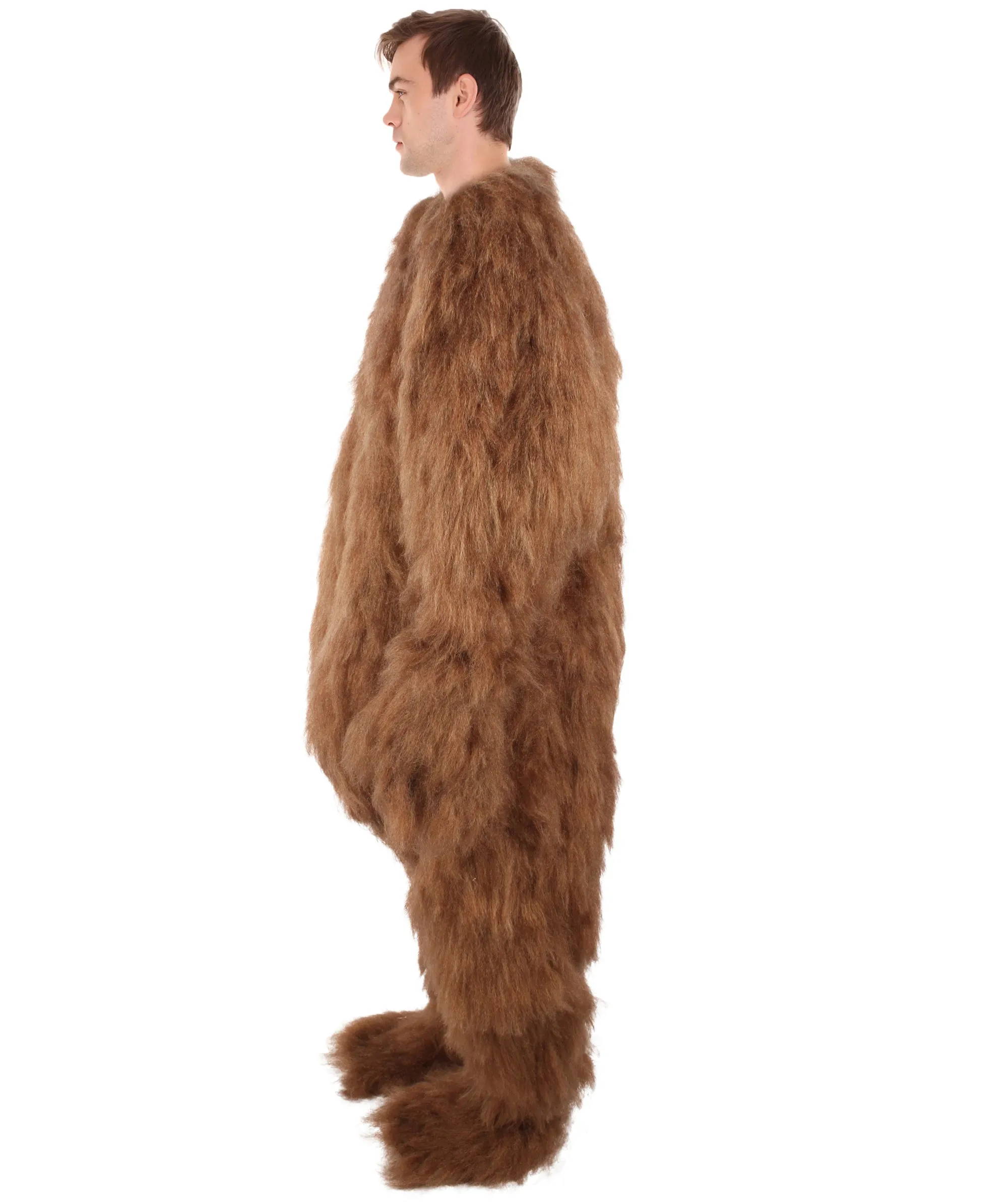 Adult Unisex Brown Dog Jumpsuit Costume I Perfect For Halloween I Flame-retardant Synthetic Fiber