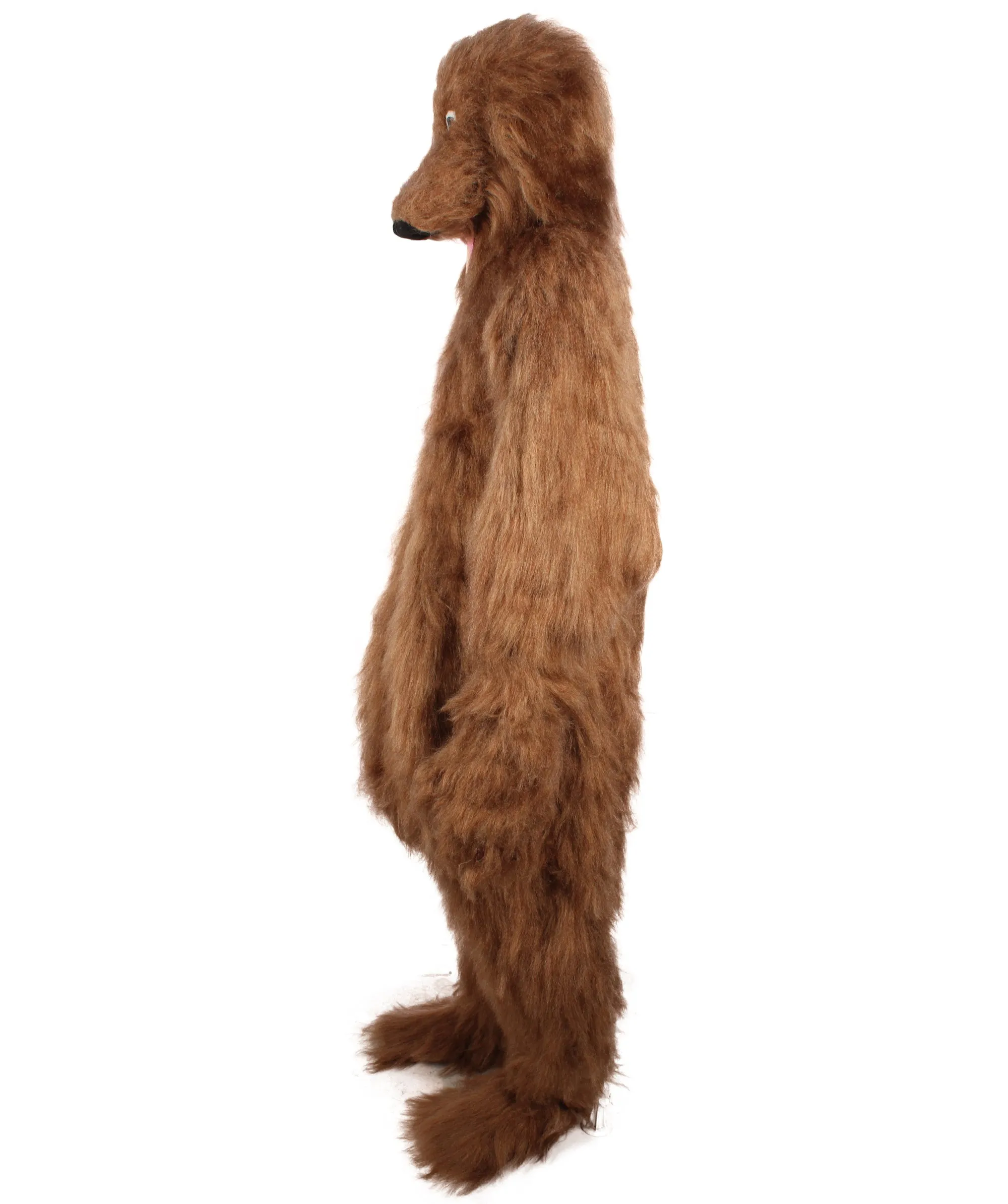 Adult Unisex Brown Dog Jumpsuit Costume I Perfect For Halloween I Flame-retardant Synthetic Fiber