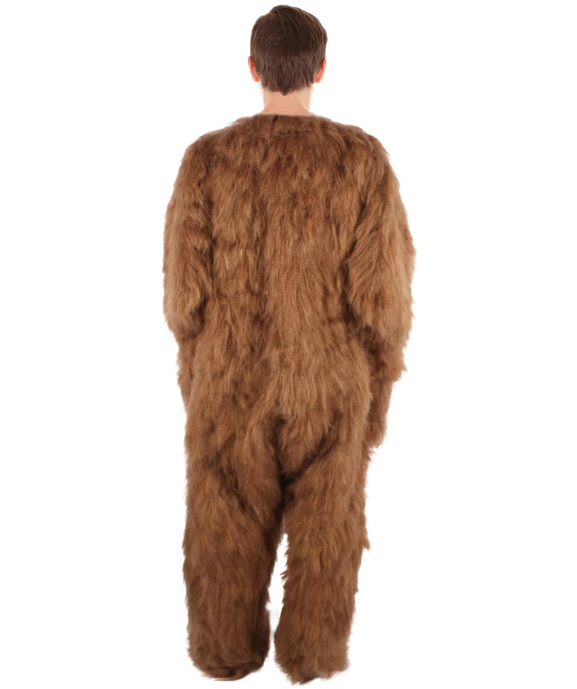 Adult Unisex Brown Dog Jumpsuit Costume I Perfect For Halloween I Flame-retardant Synthetic Fiber