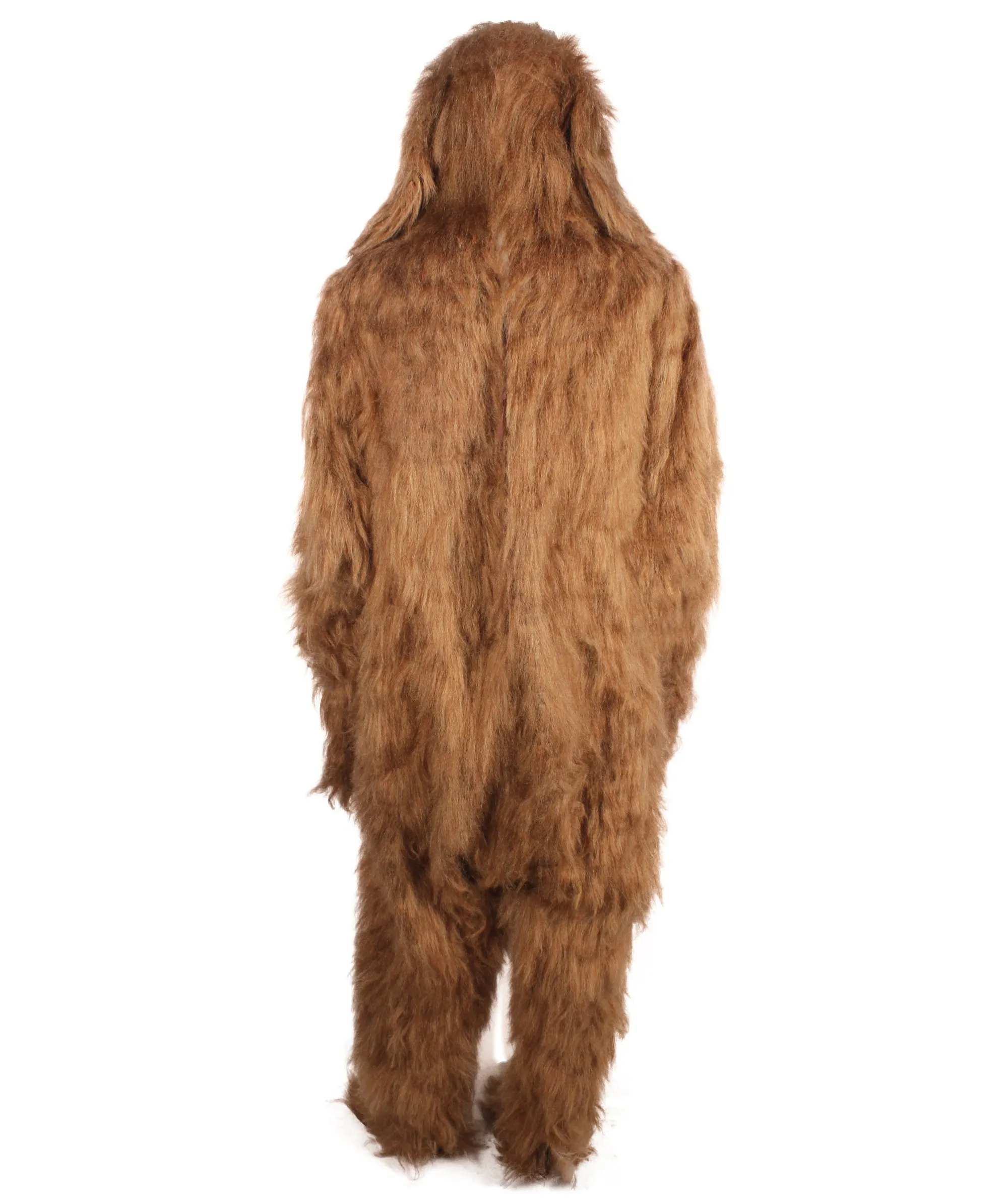 Adult Unisex Brown Dog Jumpsuit Costume I Perfect For Halloween I Flame-retardant Synthetic Fiber