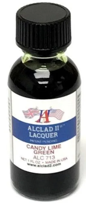 Alclad II ALC-713 Candy Lime Green Enamel Paint 1oz