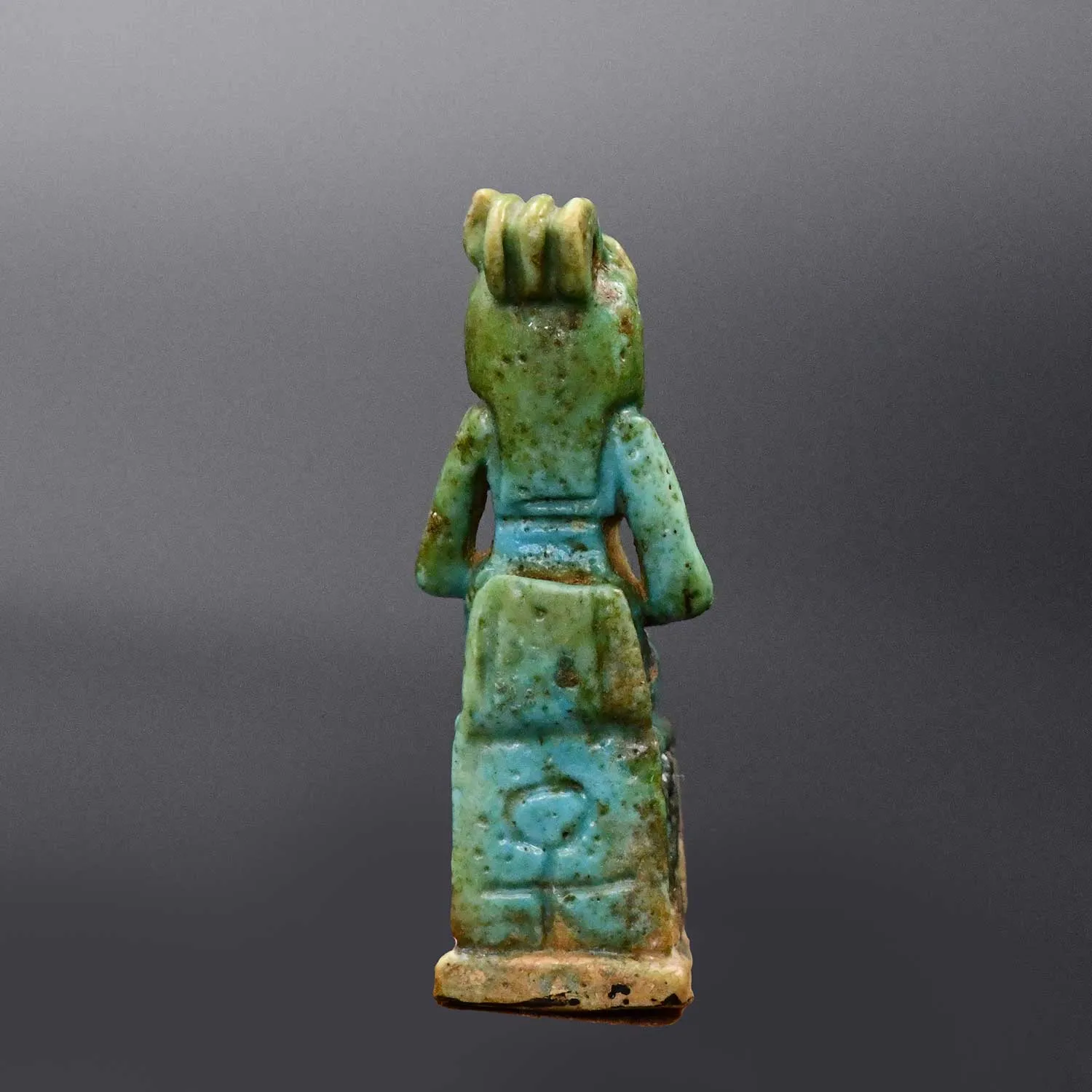 An Egyptian Faience Amulet of Sekhmet, Ptolemaic Period, ca. 300 - 30 BCE