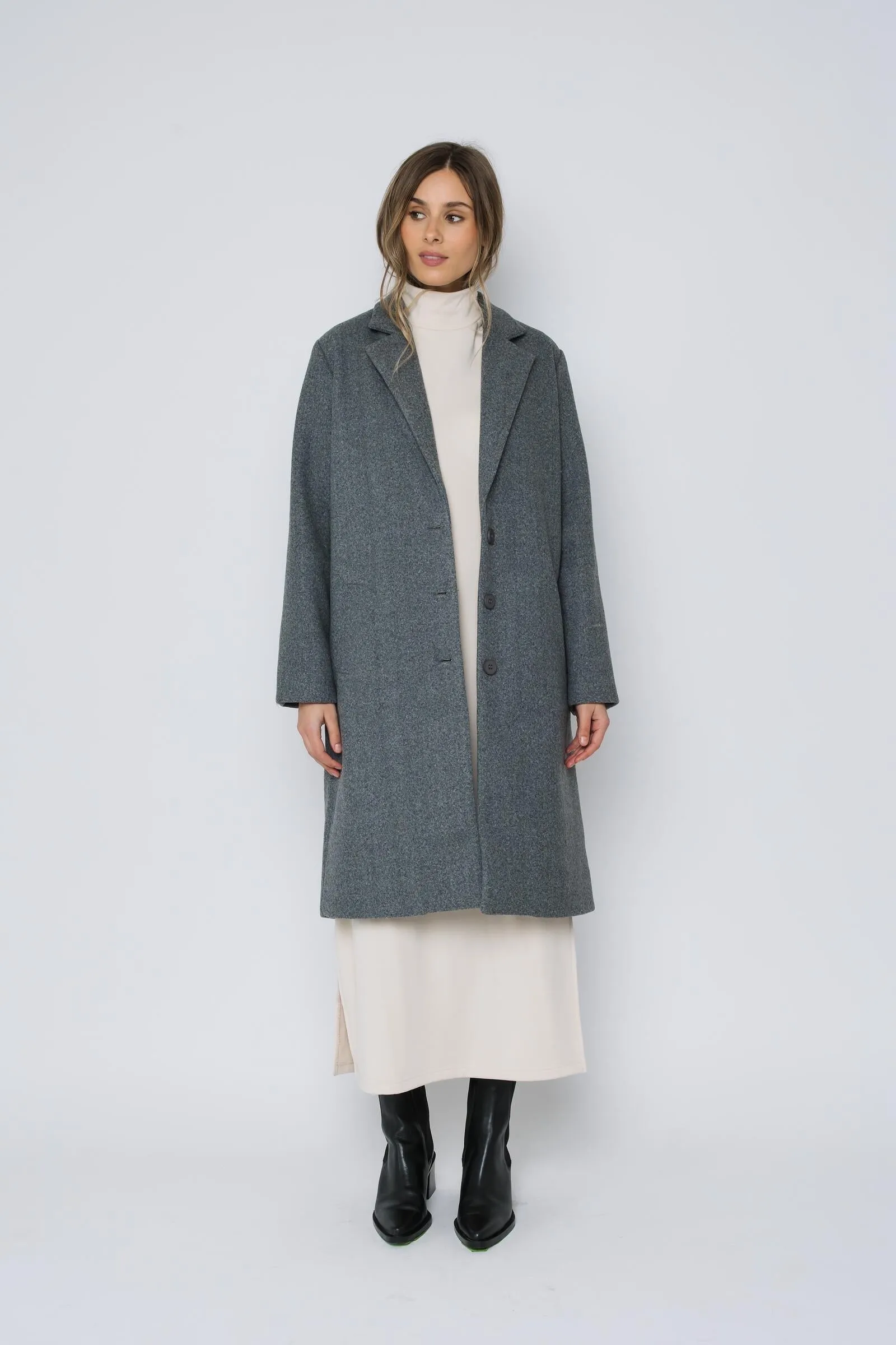 Avery Oversized Long Coat