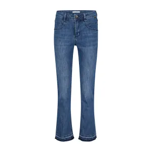 Babette Midstone Cropped Flare Jeans