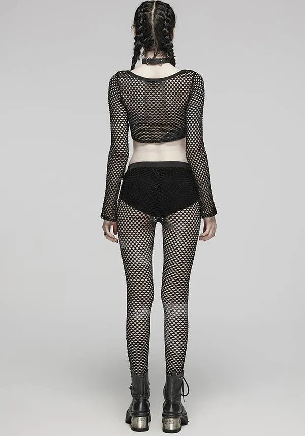 Badriyah Fishnet [Black] | LEGGINGS*