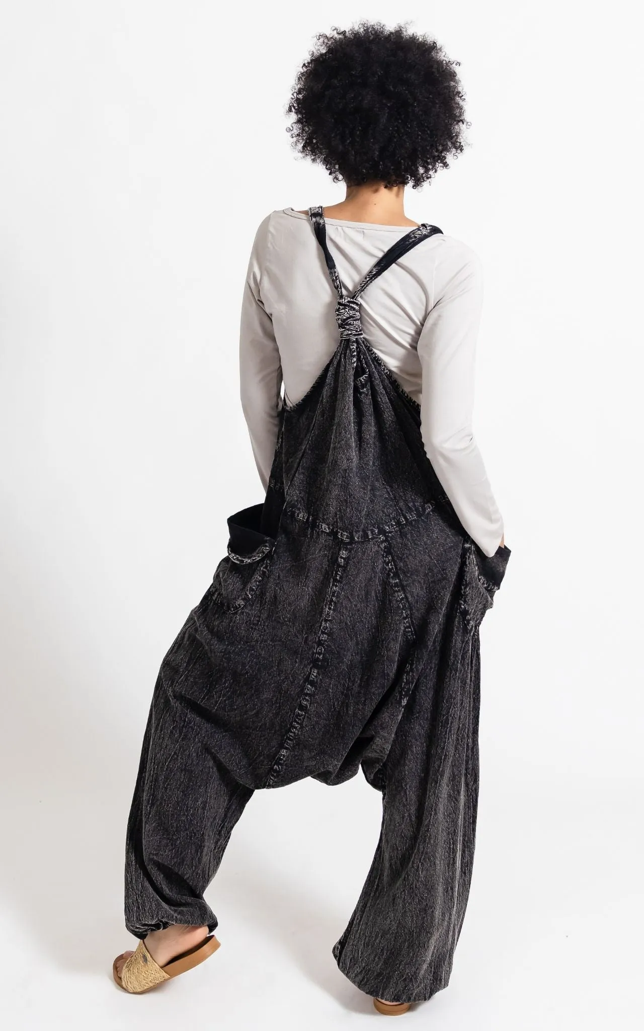 Bahini Overalls Long - Black