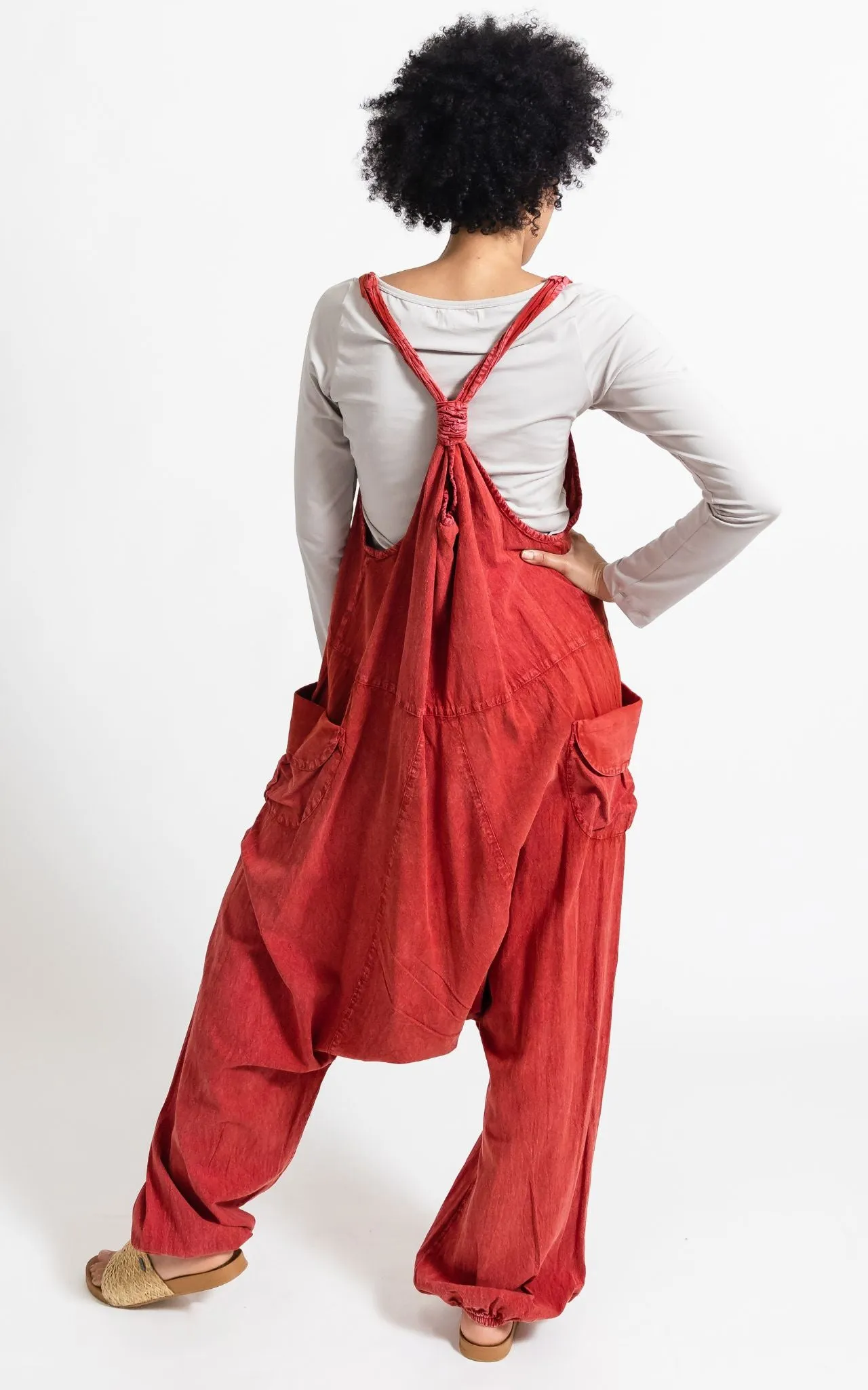 Bahini Overalls - Long Stonewashed