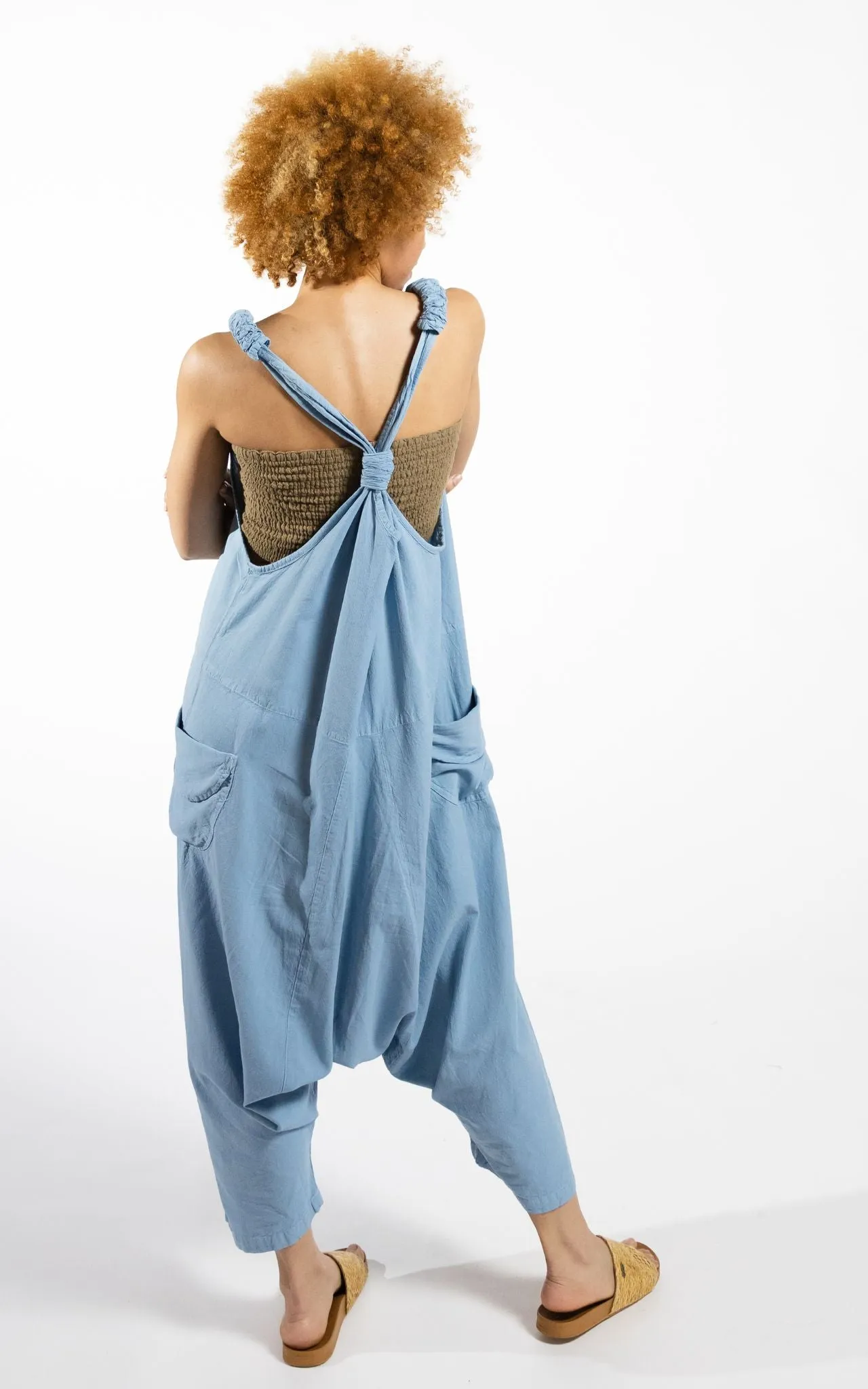 Bahini Overalls - Sky Blue