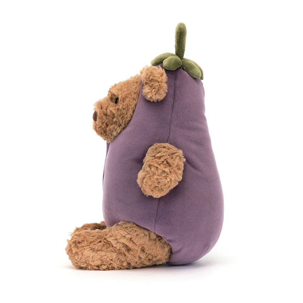 Bartholomew Bear - Eggplant