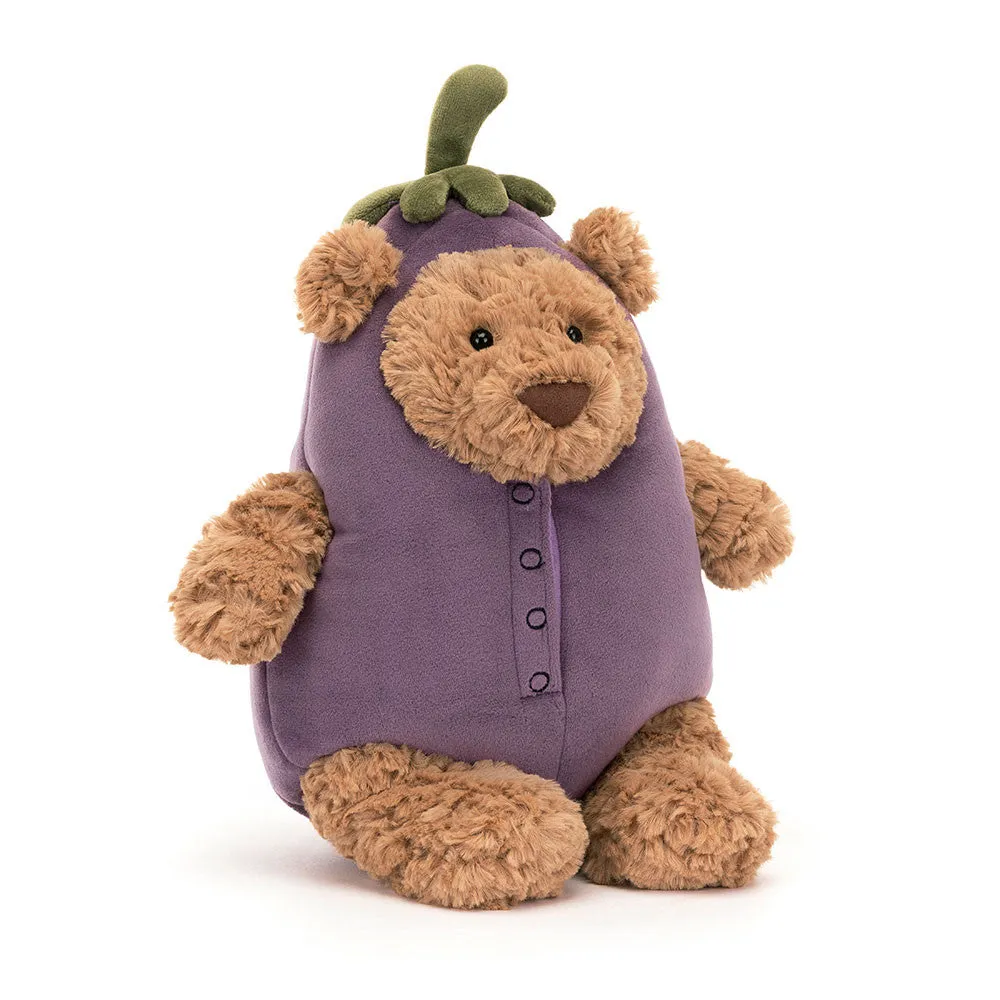 Bartholomew Bear - Eggplant