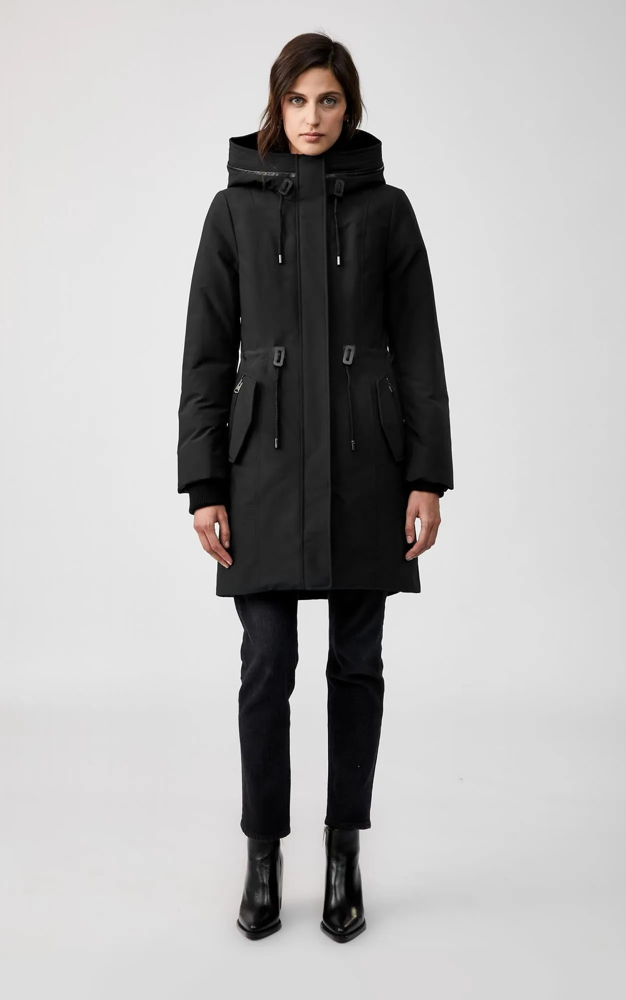 Beckah Down Parka (Black)