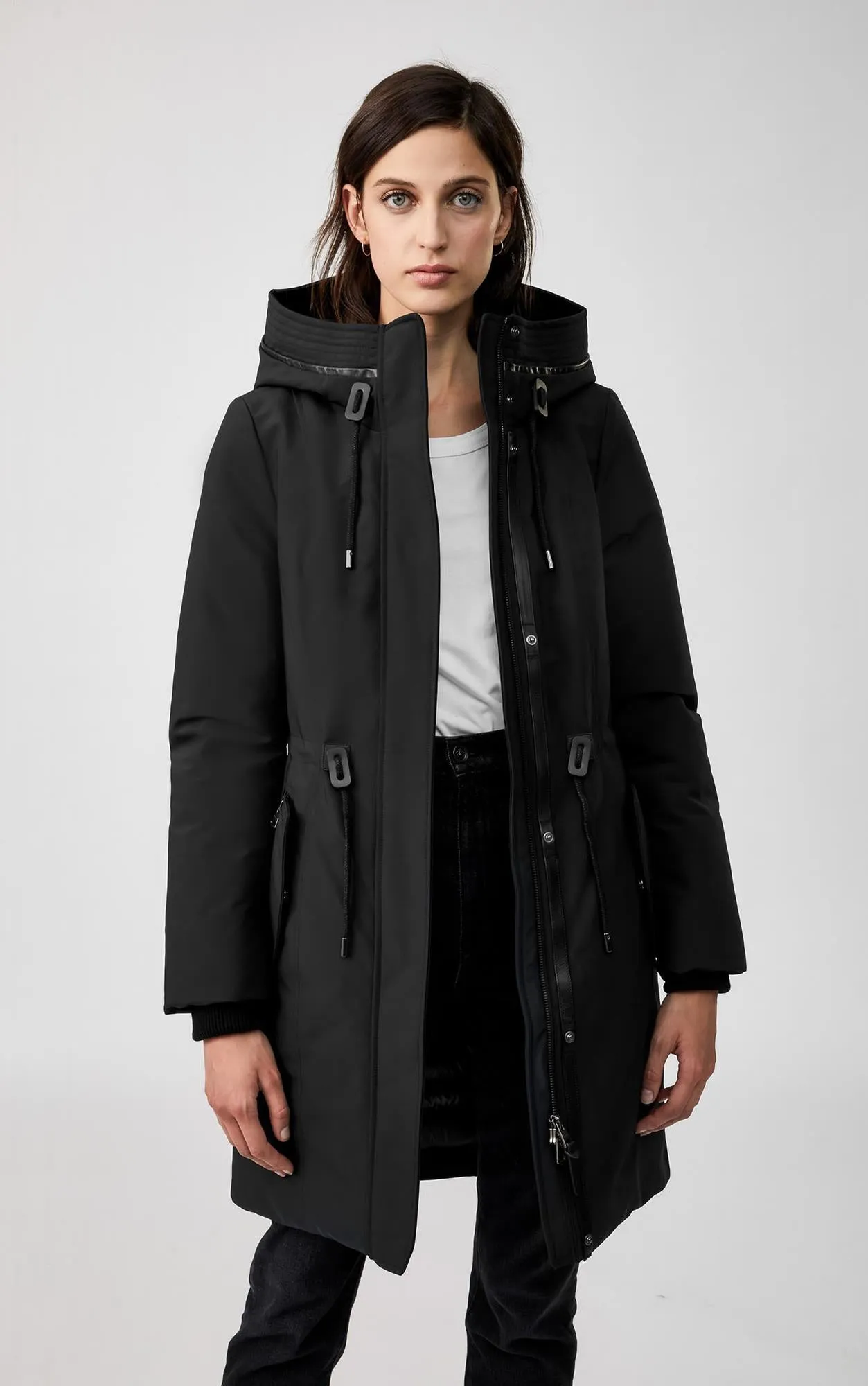 Beckah Down Parka (Black)