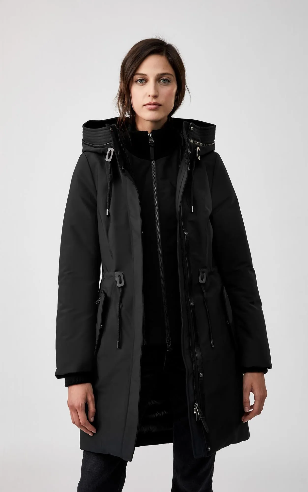 Beckah Down Parka (Black)