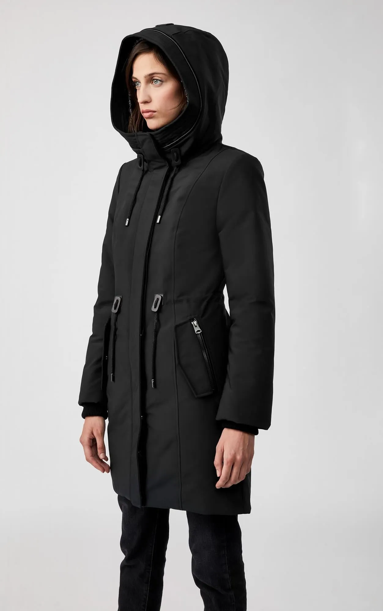 Beckah Down Parka (Black)