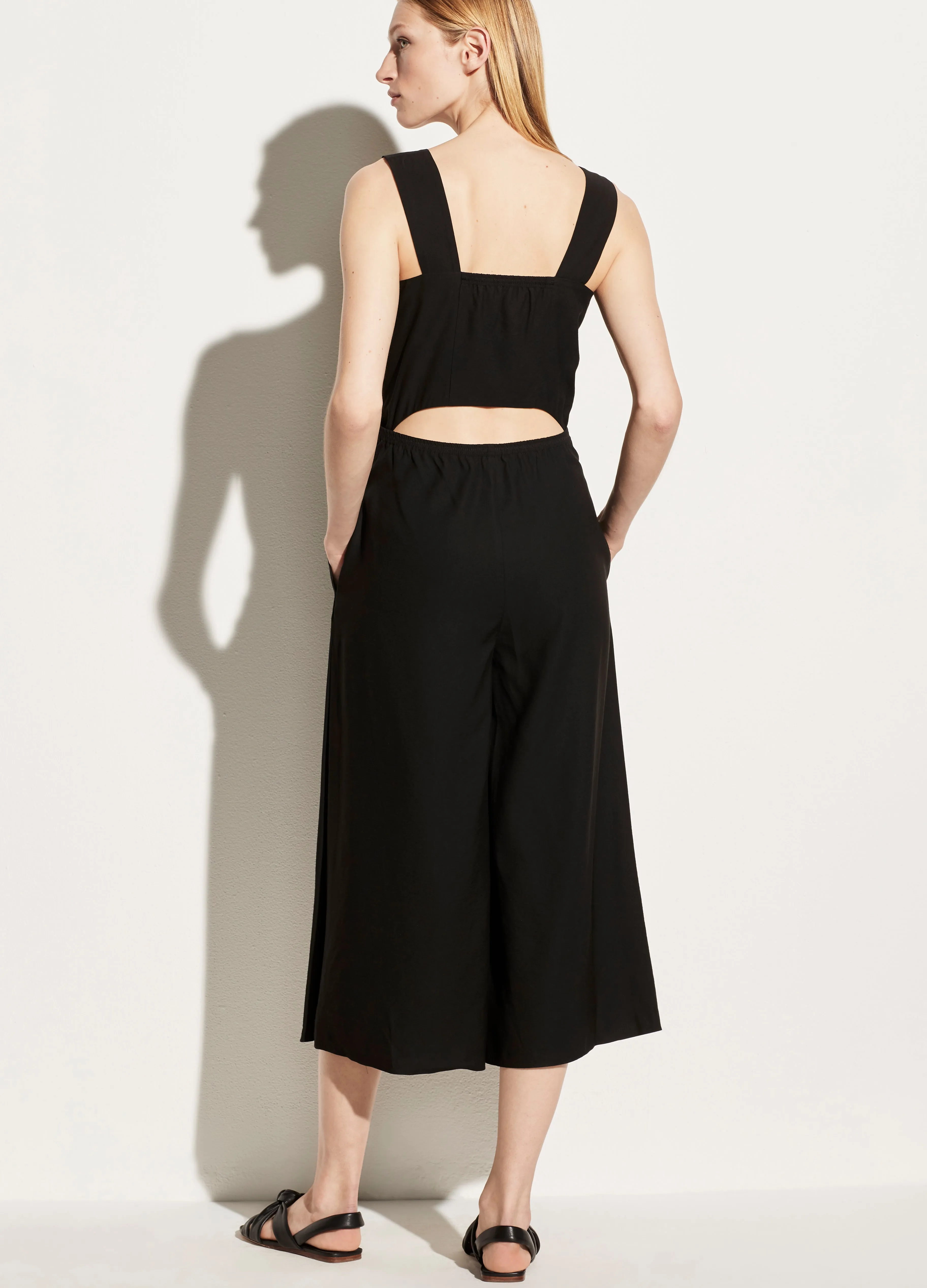 Belted Jumpsuit in Black