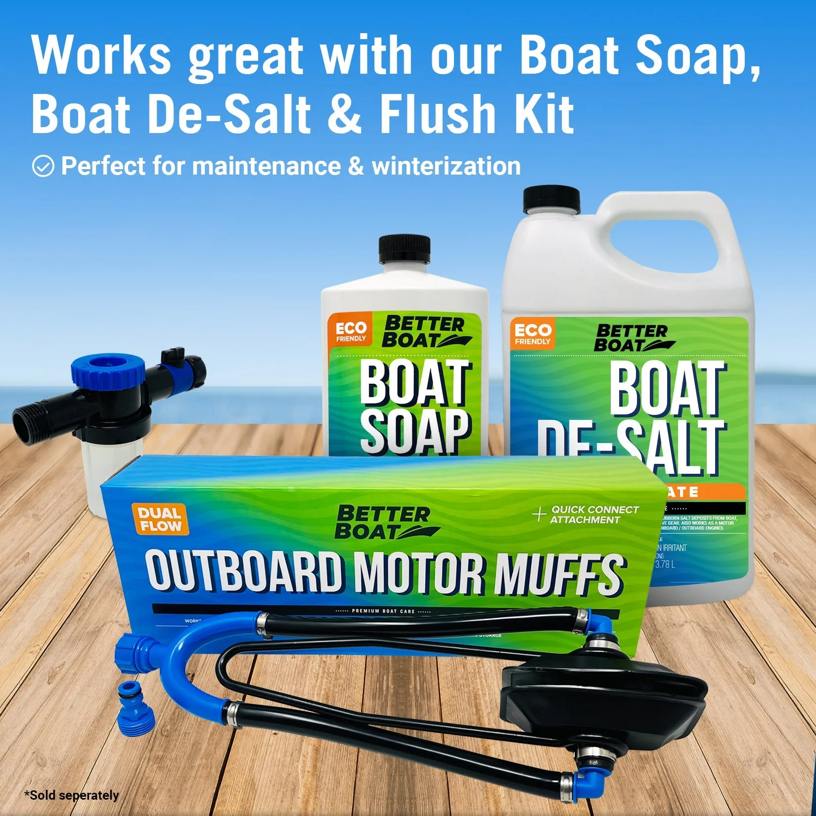 Better Boat Outboard Motor Muffs