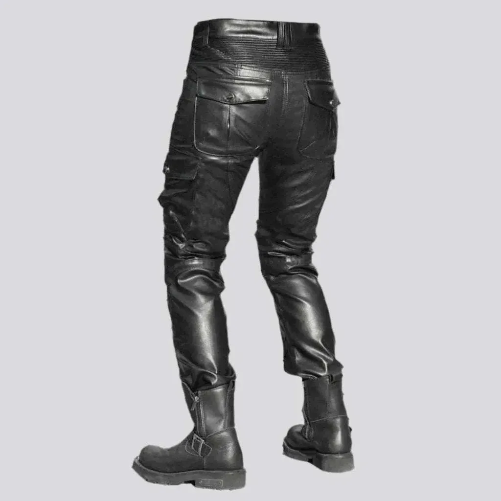 Biker wax jean pants
 for ladies