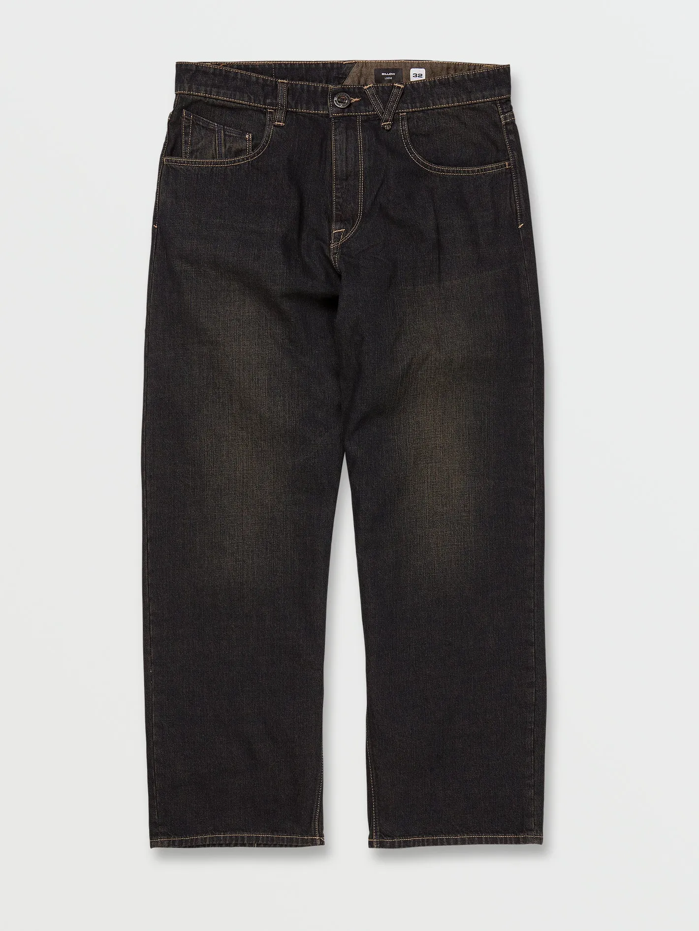 Billow Loose Fit Jeans - Sulfur Black