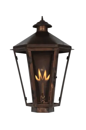 Biloxi Copper Lantern - Medium