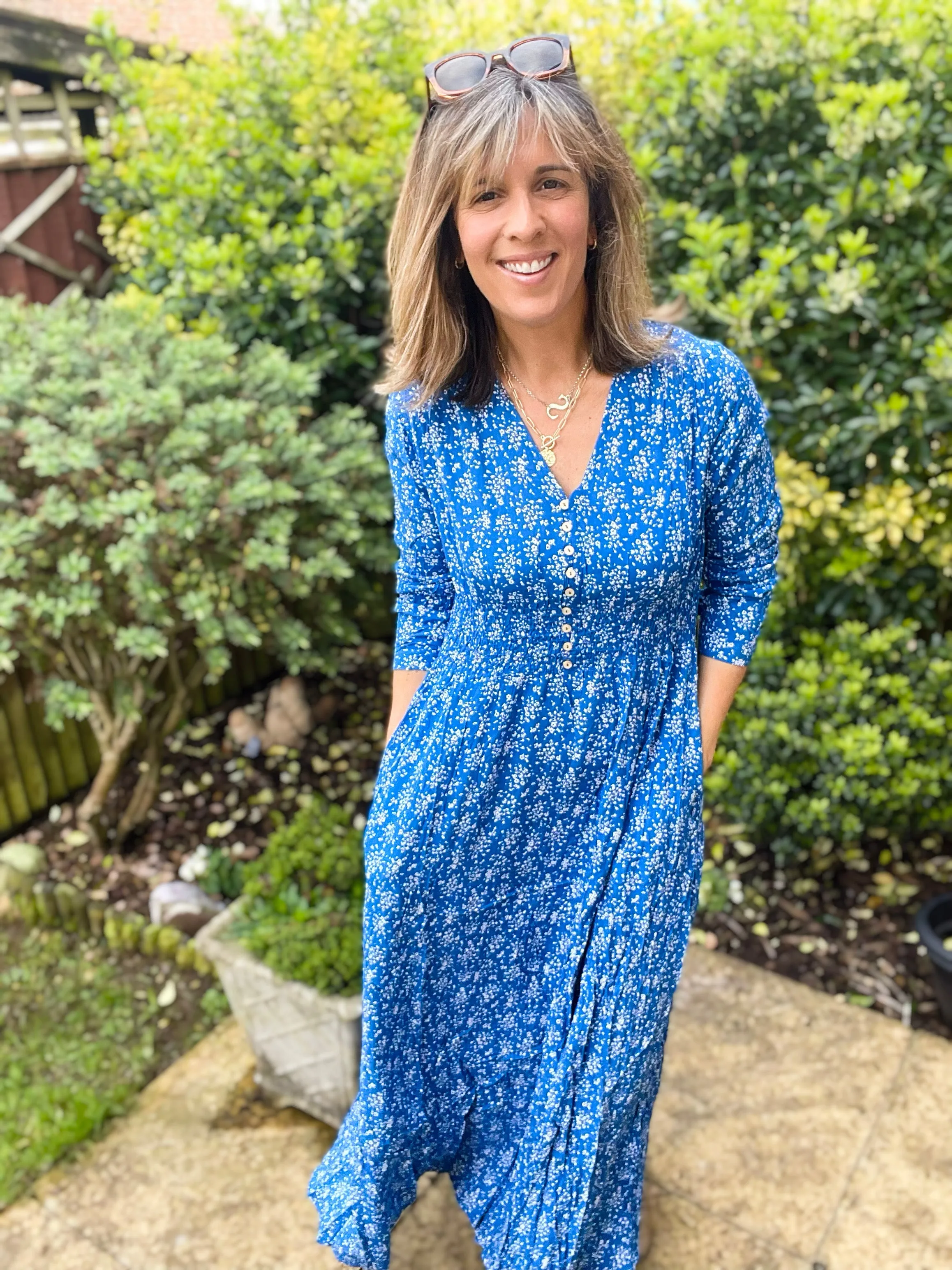 Blue Liberty Dress