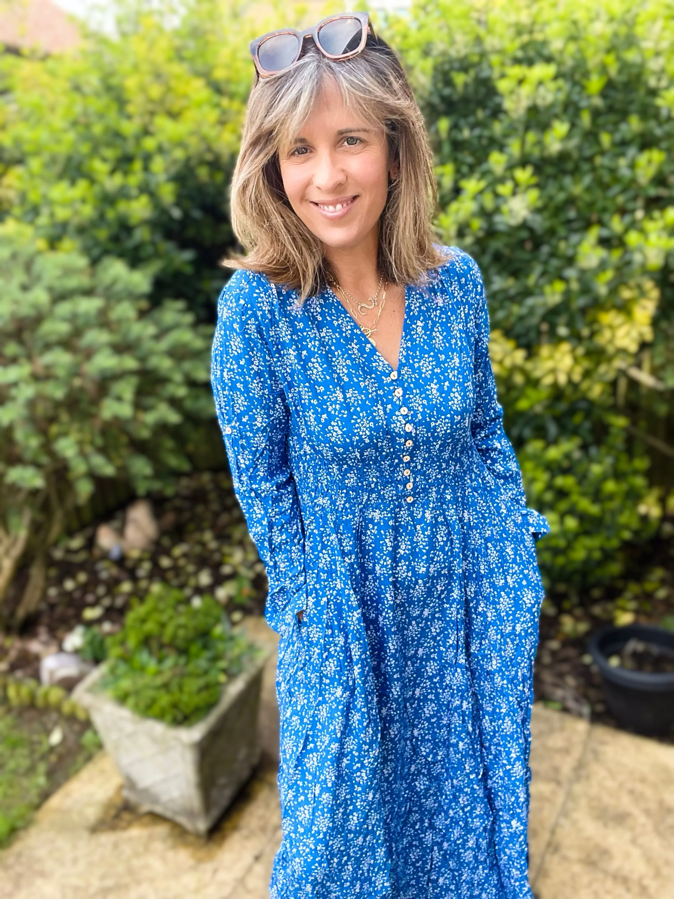 Blue Liberty Dress