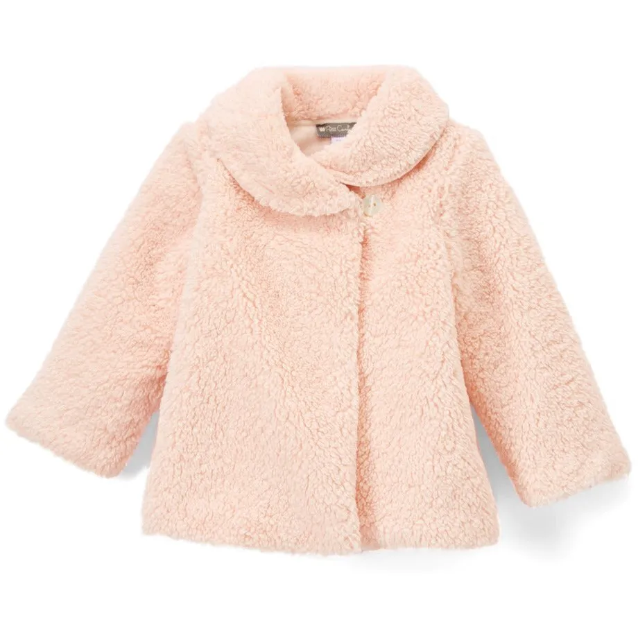 Blush Sherpa Coat