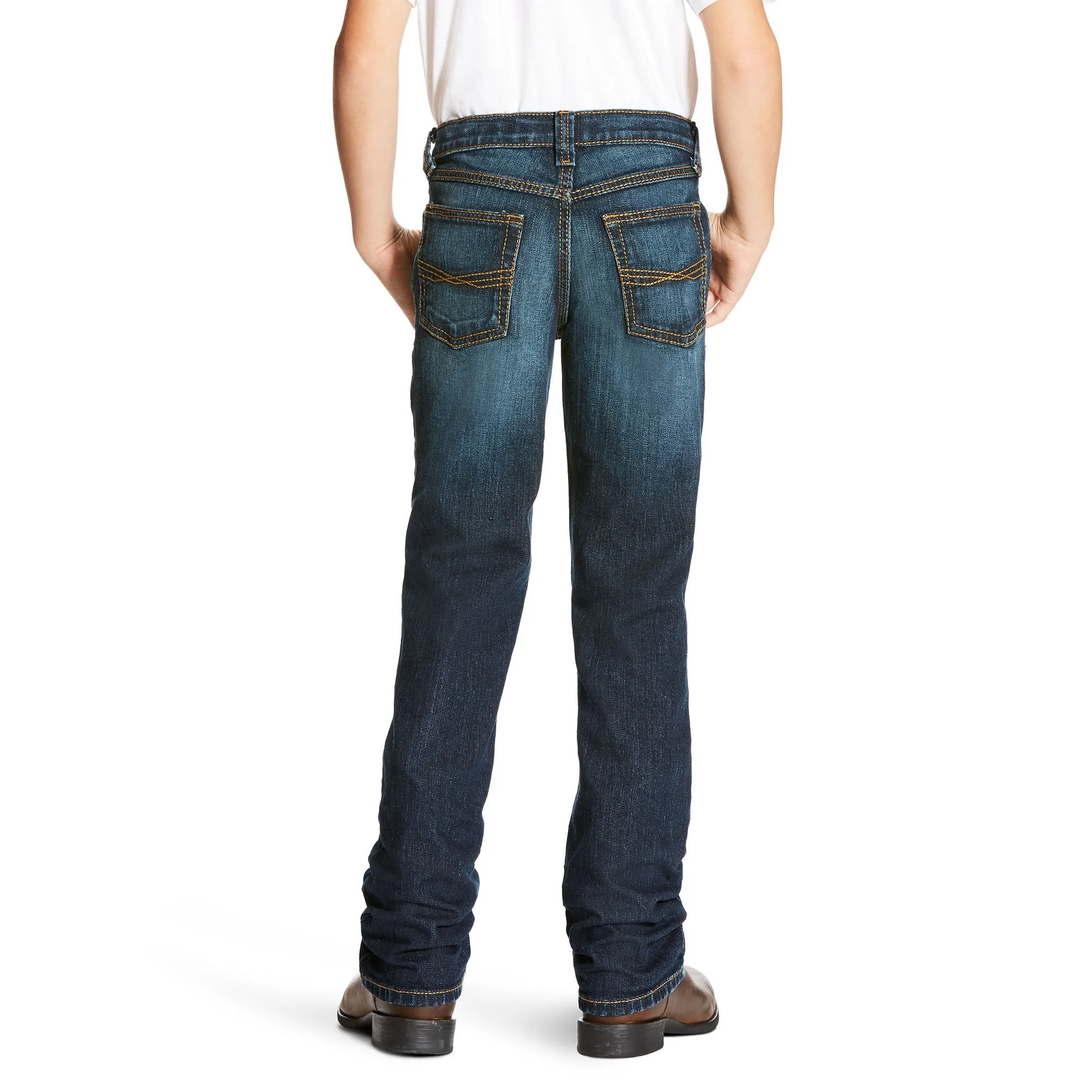 BOY'S ARIAT B5 SLIM STRAIGHT LEG JEAN