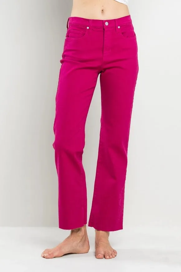 Bright Side High Rise Straight Pants