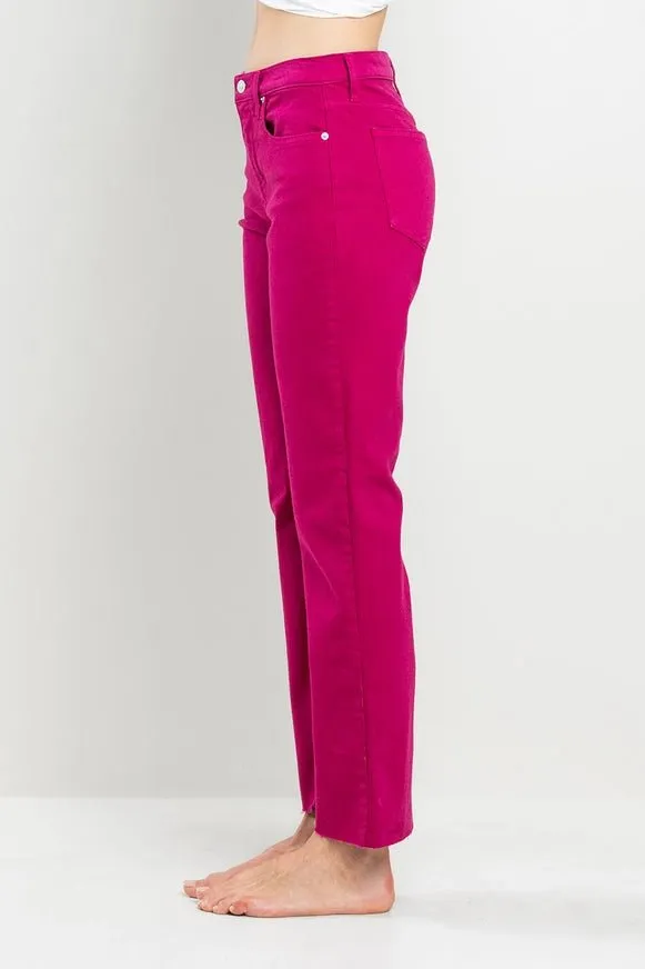 Bright Side High Rise Straight Pants