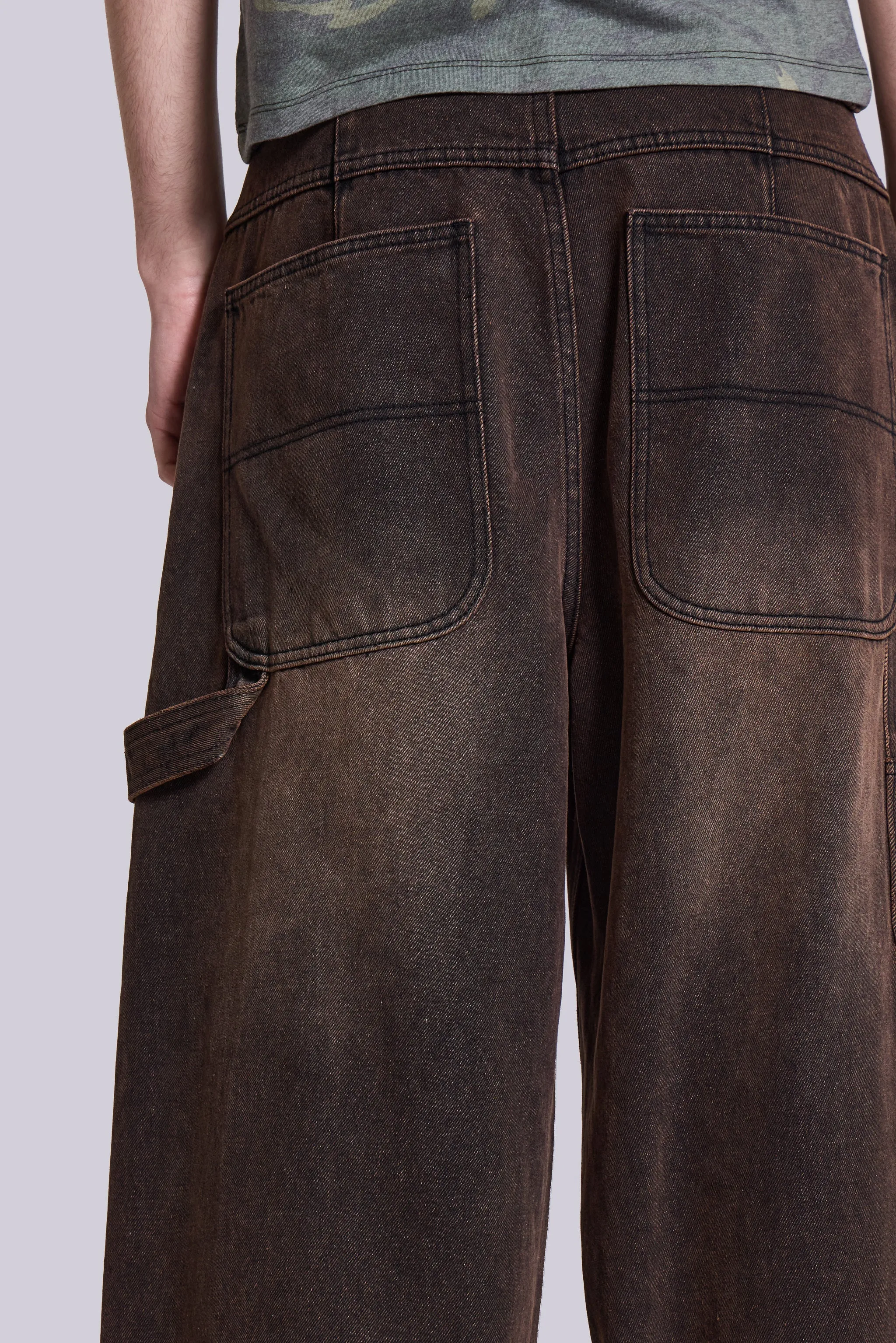 Brown Colossus Carpenter Jeans