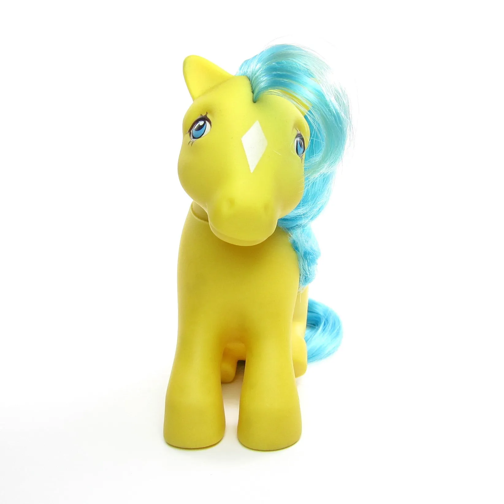 Bubbles My Little Pony Vintage G1 Sitting Pose