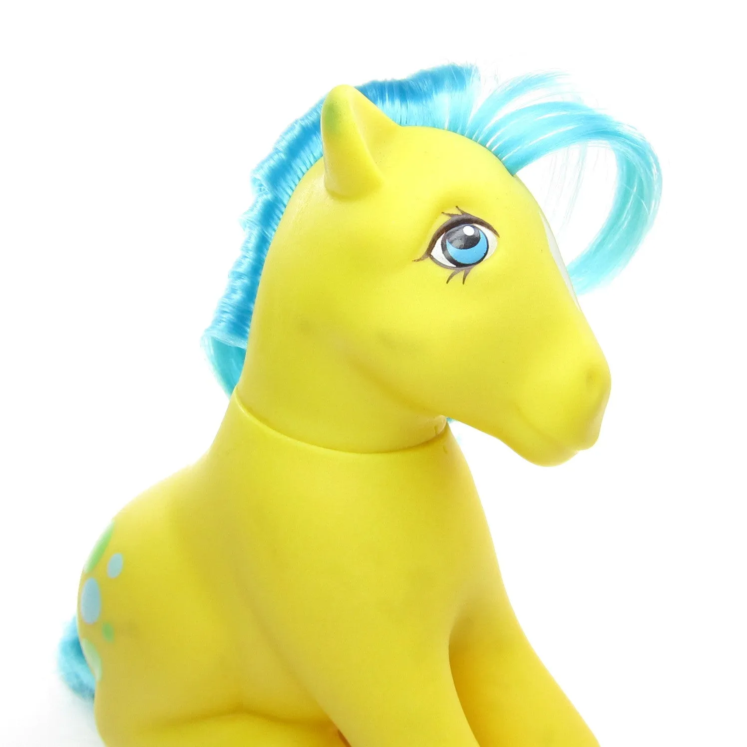 Bubbles My Little Pony Vintage G1 Sitting Pose