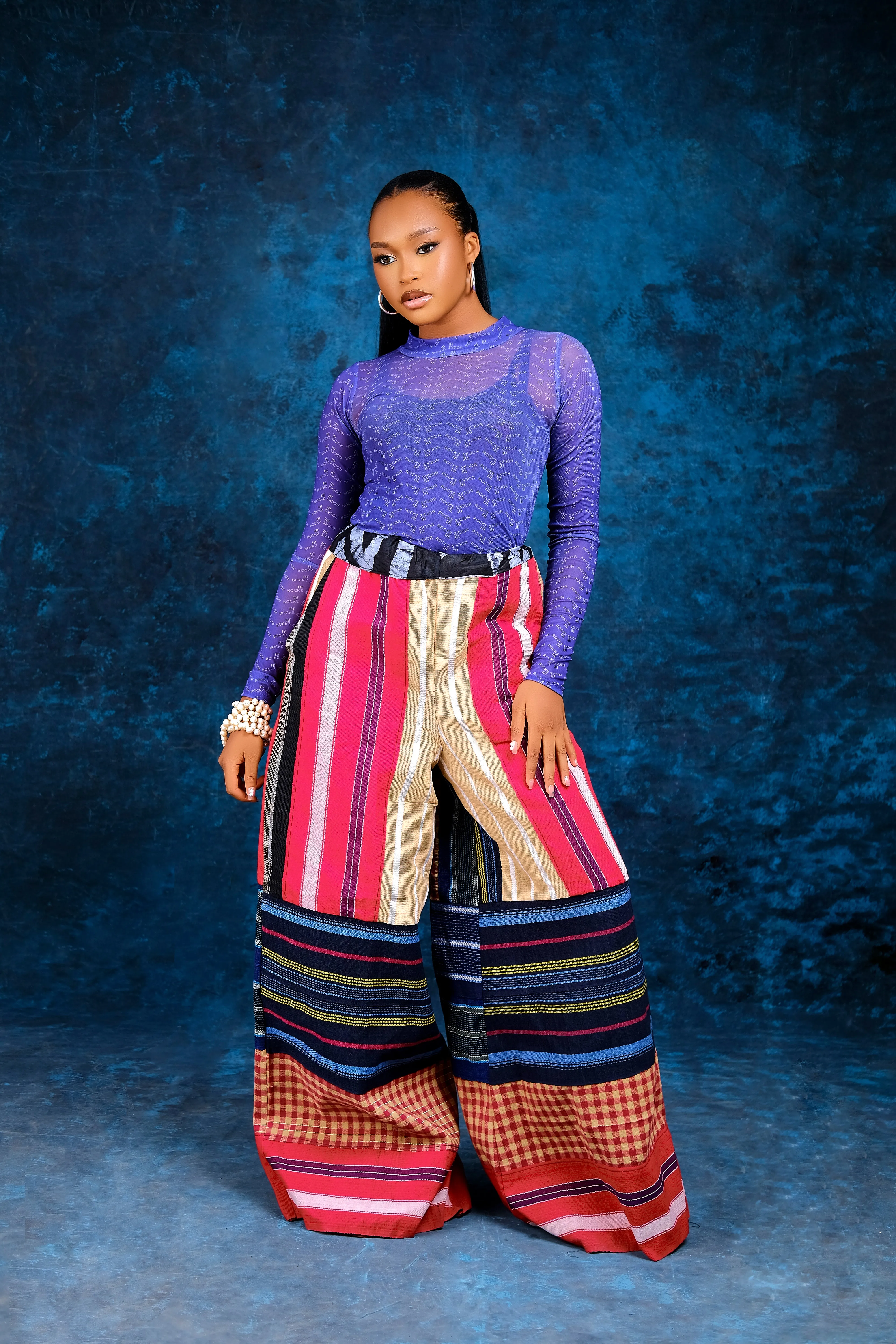 Bukonla Aso oke  Pants