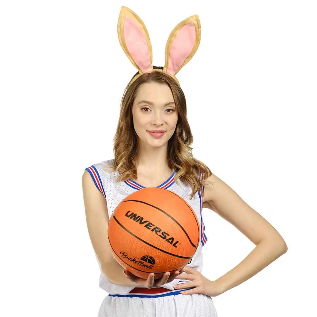 Bunny Ears Headband - Plush Easter Rabbit Ears- FUNCREDIBLE