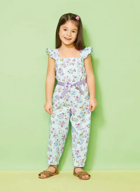 Butterick Child Romper, Jumpsuit and Sash B6907