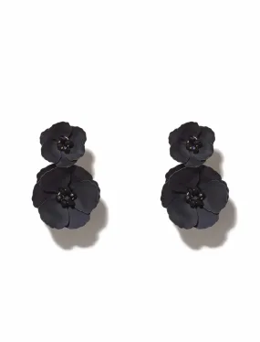 Camy Coated Flower Underear Earrings