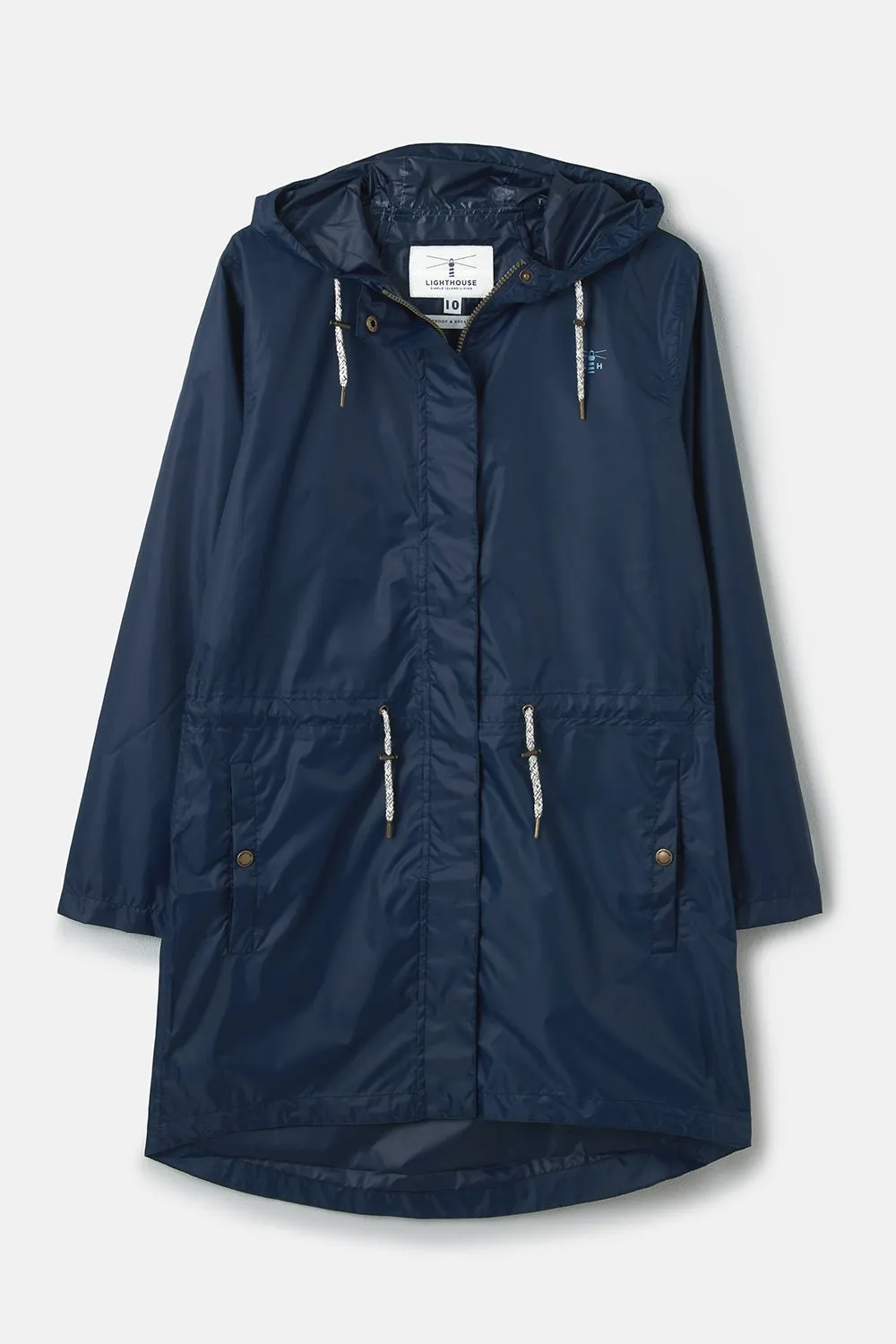 Cara Rain Parka - Navy