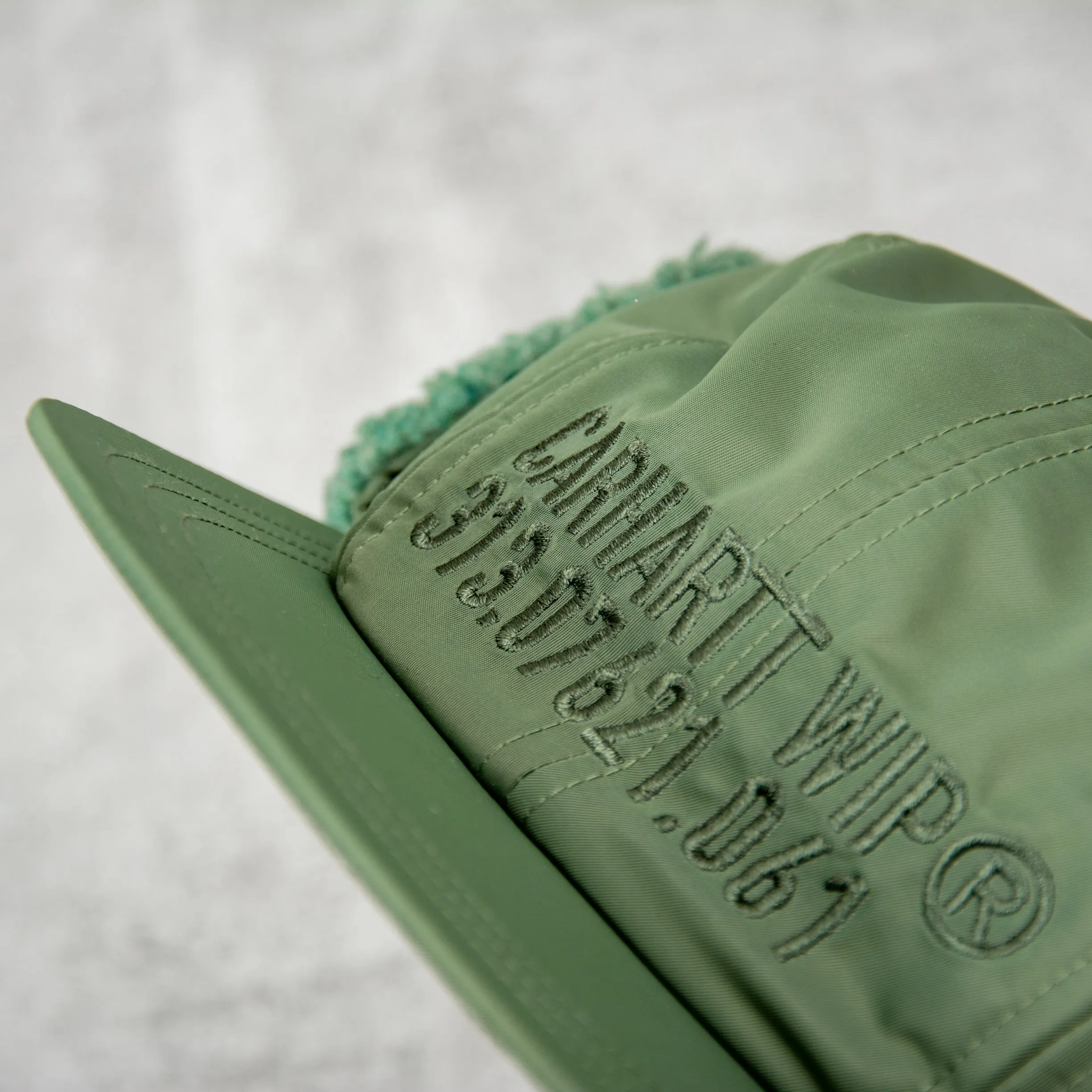 Carhartt WIP Olten Ear Guard Cap - Duck Green