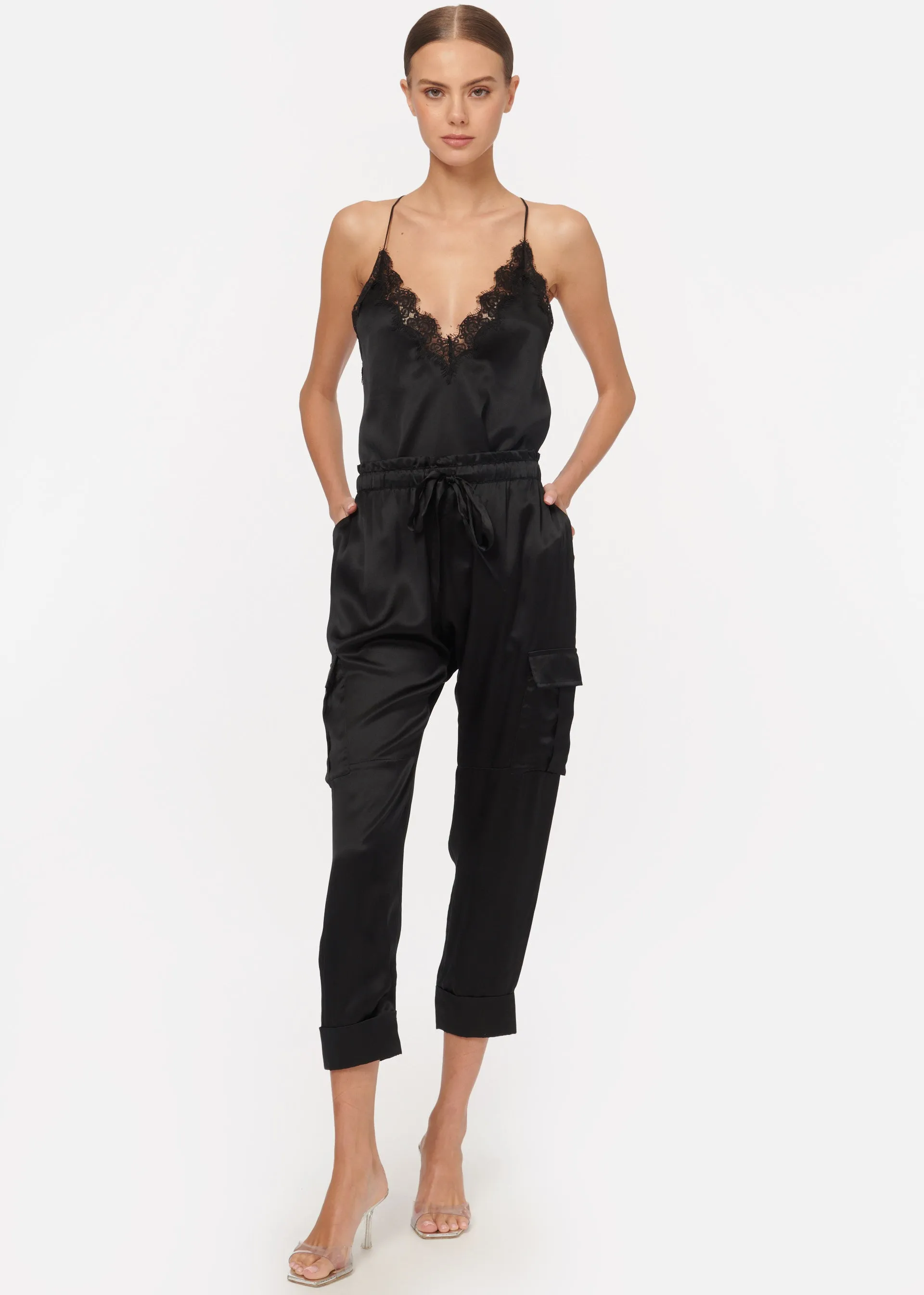 Carmen Cargo Pant Black