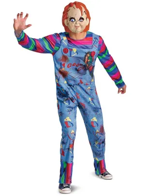 Child's Play Adults Plus Size Chucky Halloween Costume