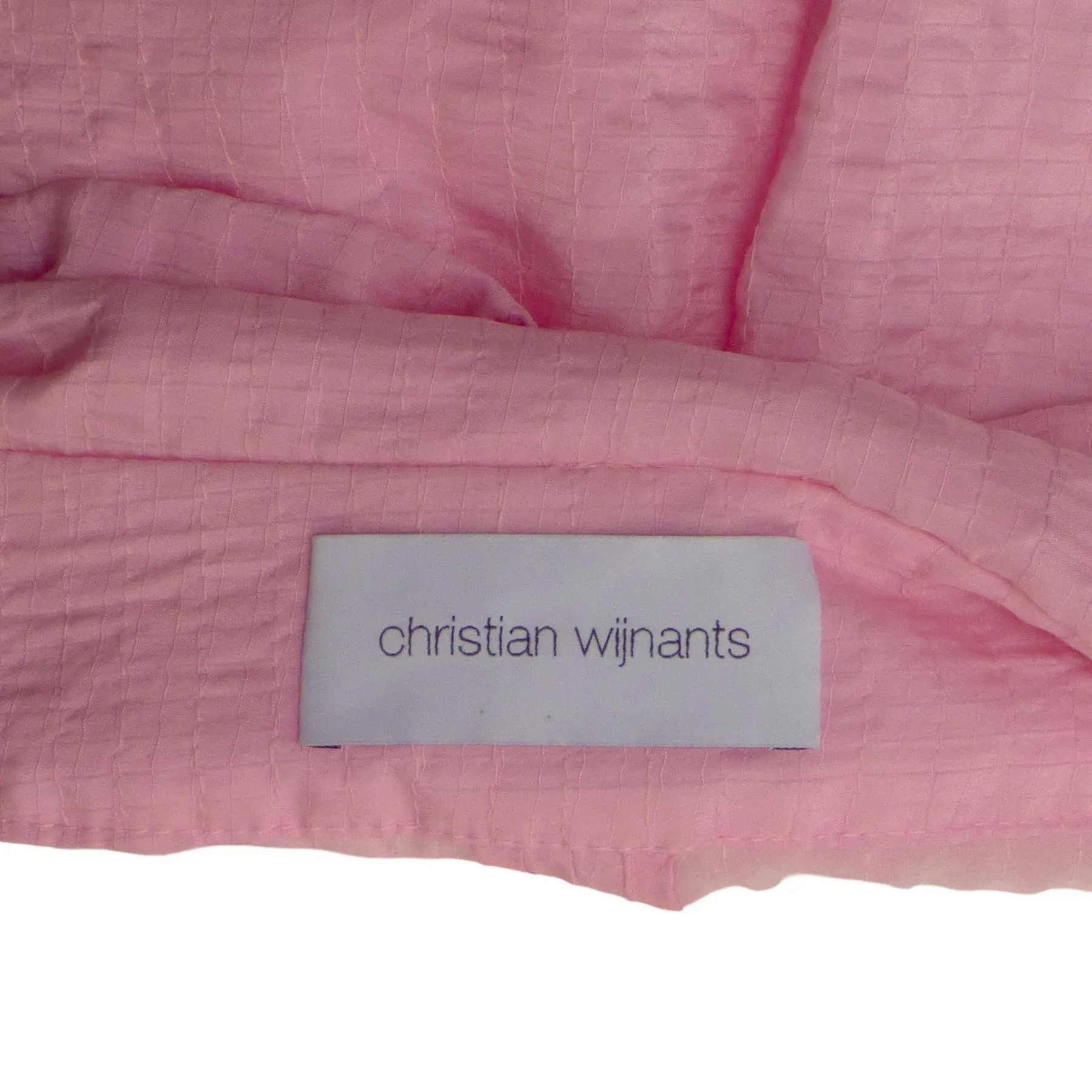 CHRISTIAN WIJNANTS- Pink Silk Bag Pants, Size 8