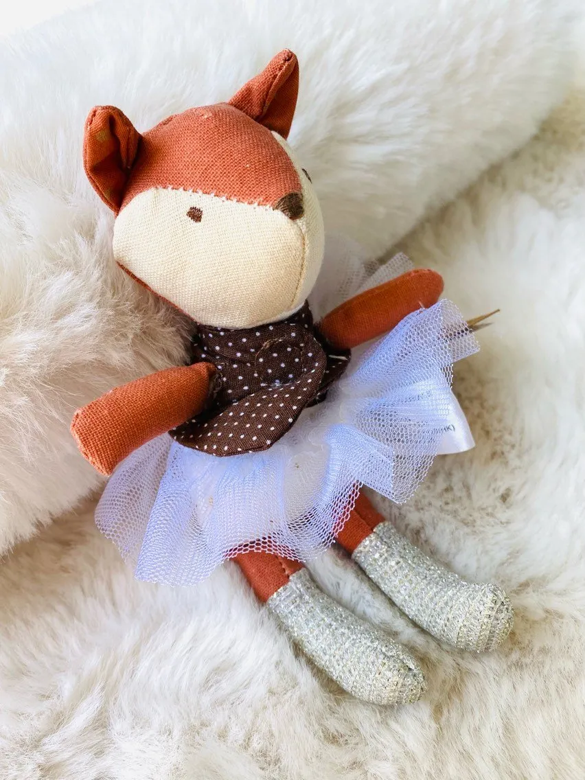 Cotton Linen Mini Animal Doll