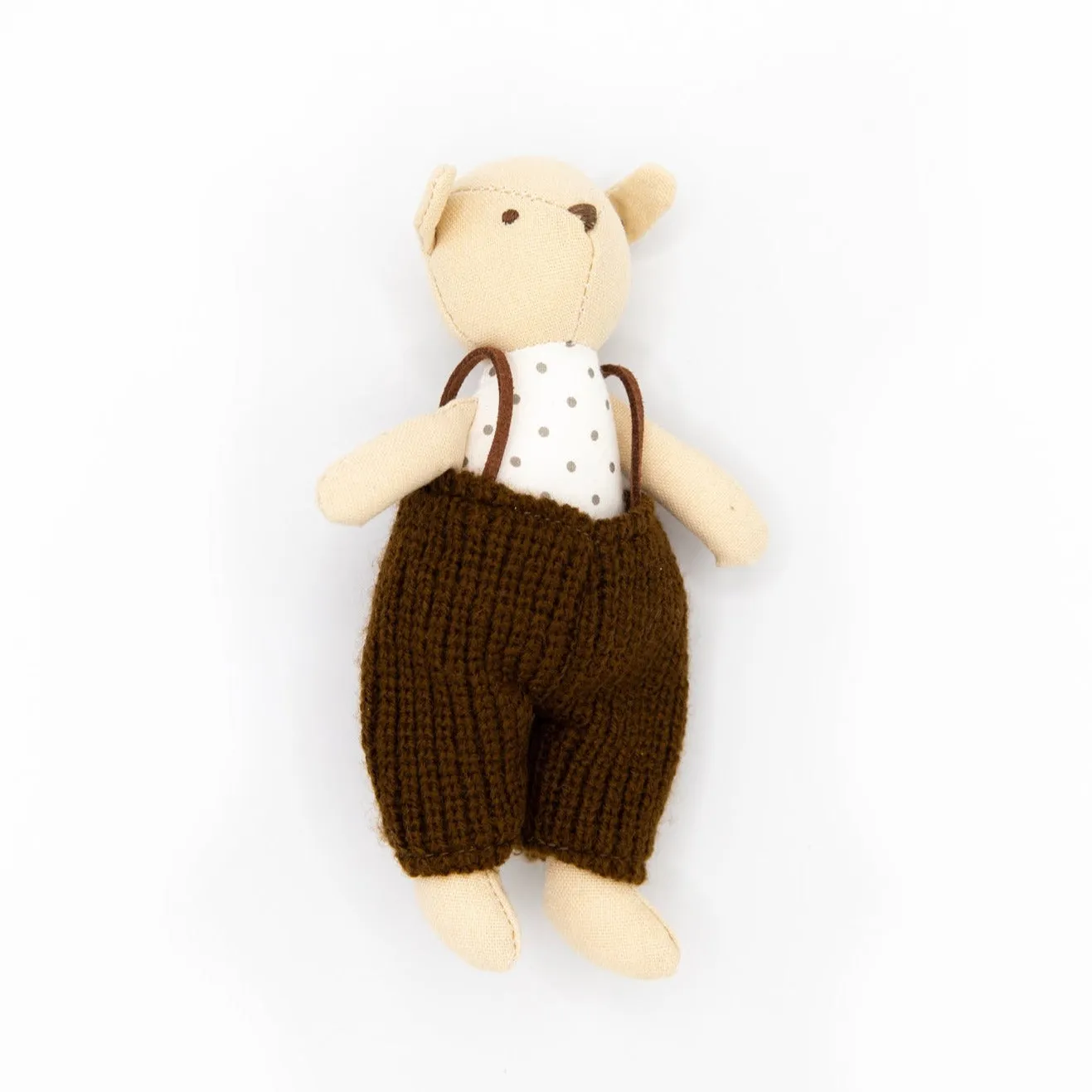 Cotton Linen Mini Animal Doll