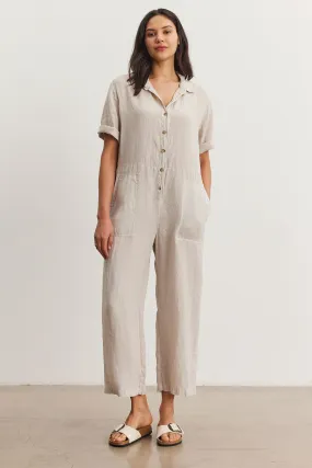 DELILAH LINEN JUMPSUIT