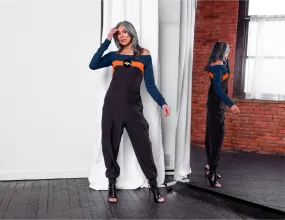 Denver Broncos Color Block Jumpsuit