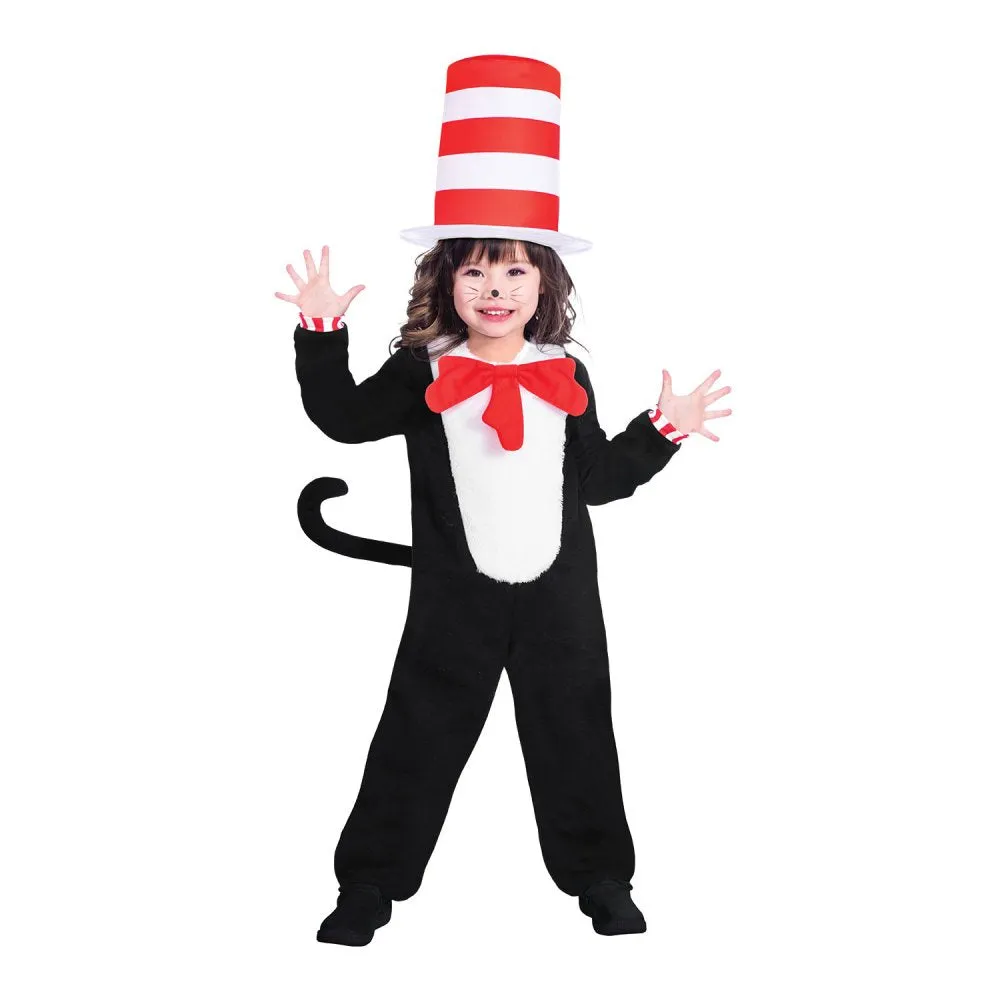 Dr. Seuss The Cat in the Hat Jumpsuit Unisex Costume