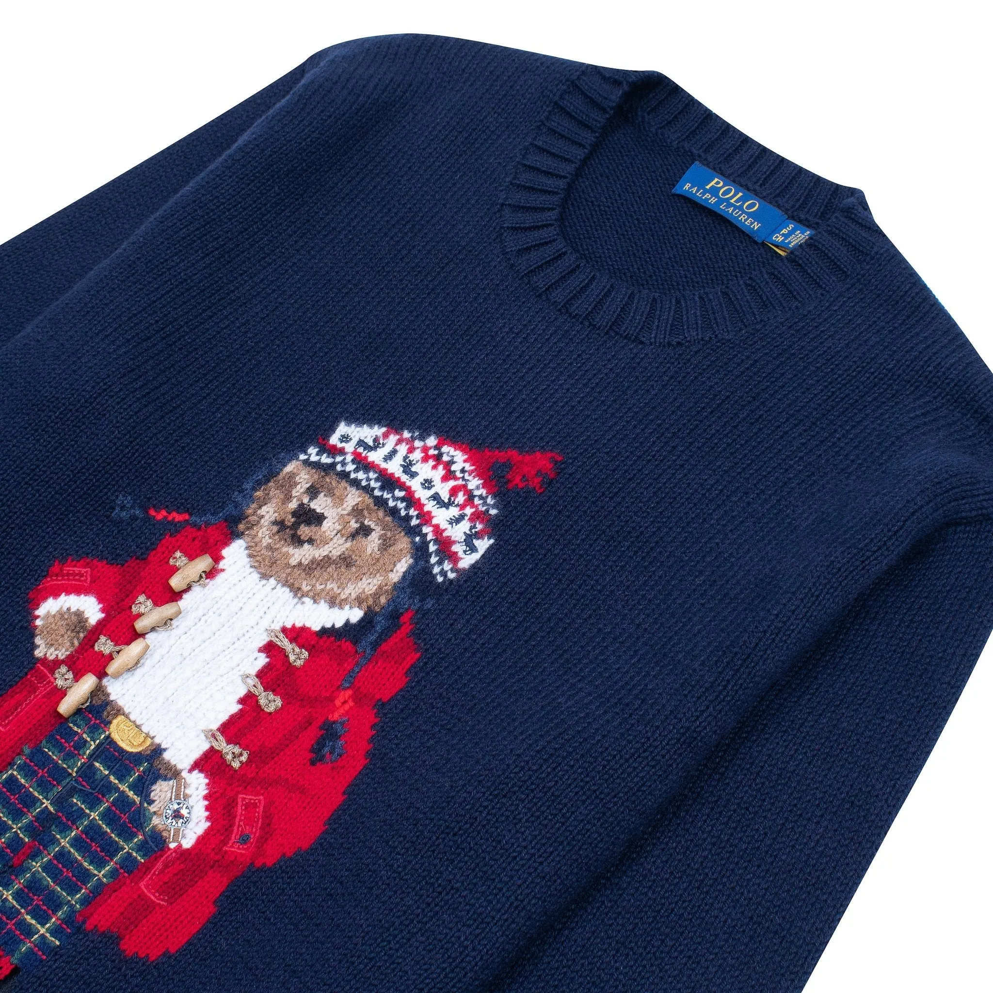 Duffle Coat Bear Sweater